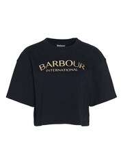 Barbour® International Milla 100% Cotton T-Shirt - Image 6 of 6