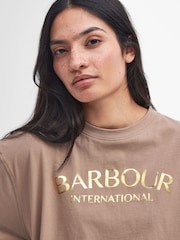 Barbour® International Milla Black T-Shirt - Image 4 of 5
