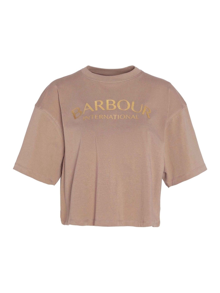 Barbour® International Milla Black T-Shirt - Image 5 of 5