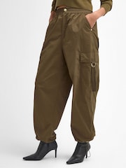 Barbour® International Green Carla Trousers - Image 1 of 7