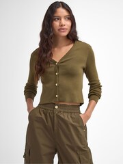 Barbour® International Green Carla Trousers - Image 3 of 7