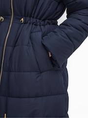 Barbour® Blue Manning Puffer Jacket - Image 7 of 9