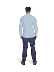 Raging Bull Long Sleeve 100% Cotton Triangle Geometric Shirt - Image 2 of 7