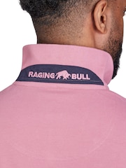 وردي - قميص بولو كلاسيكي من Raging Bull - صورة 3 من 5