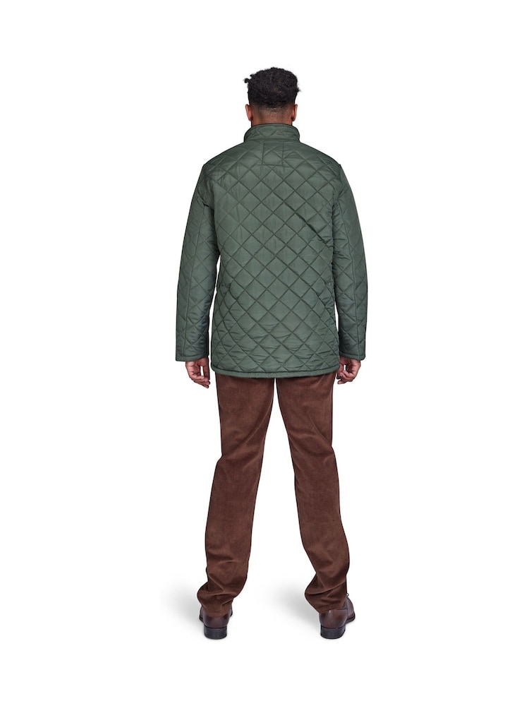 Raging Bull Green Quilted Jacket - Image 2 of 7