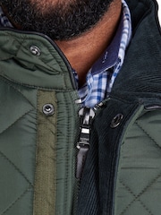 Raging Bull Green Quilted Jacket - Image 3 of 7