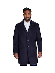 Raging Bull Blue Wool Blend Coat - Image 1 of 7