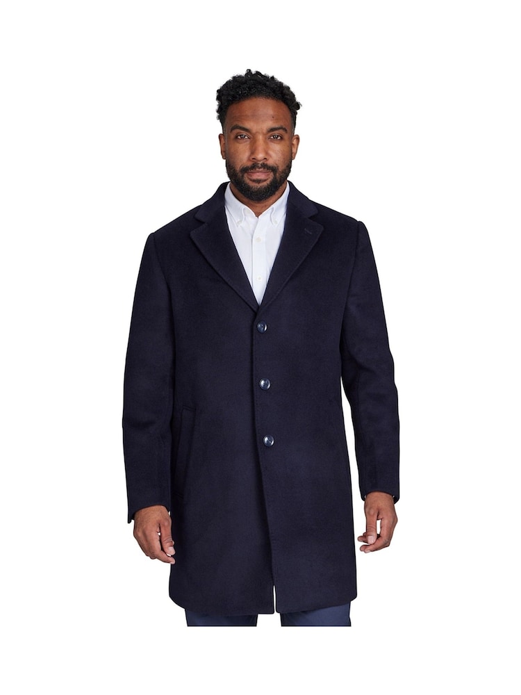 Raging Bull Blue Wool Blend Coat - Image 1 of 7