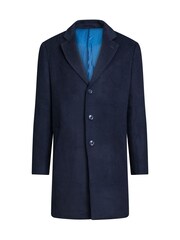 Raging Bull Blue Wool Blend Coat - Image 7 of 7
