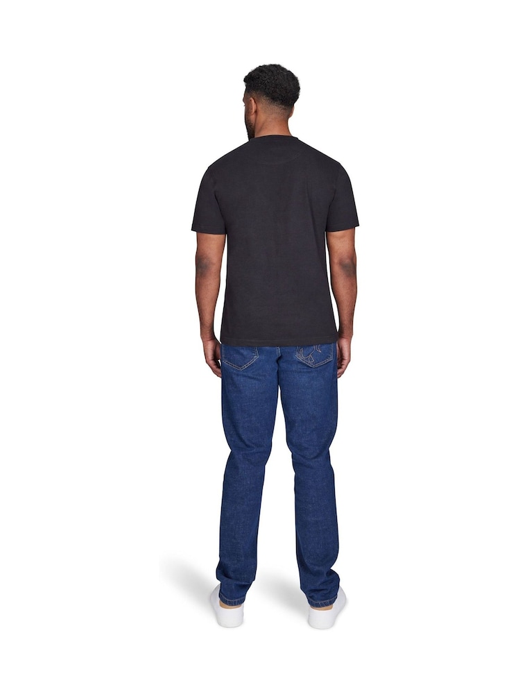 Raging Bull Flock Bull 100% Cotton Black T-Shirt - Image 2 of 5