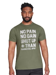 Tricou Raging Bull Verde Sport Fără Limite - Imaginea 1 din 5
