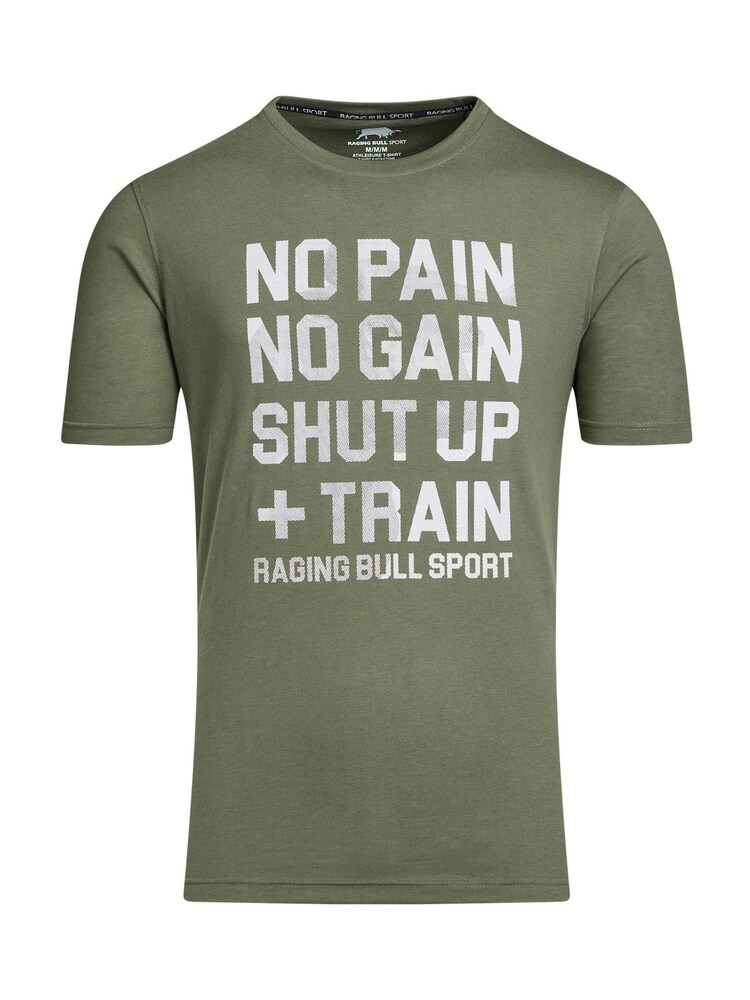 Tricou Raging Bull Verde Sport Fără Limite - Imaginea 5 din 5