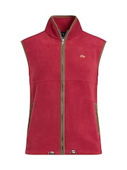 Raging Bull Red Fleece Gilet - Image 6 of 7