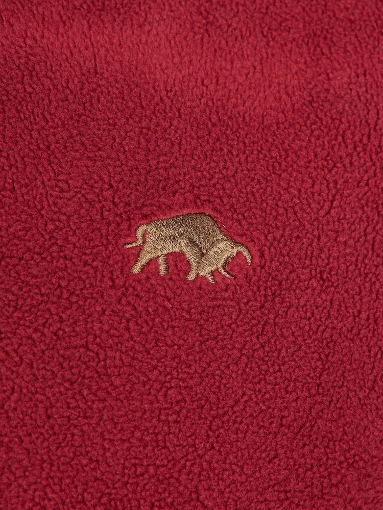 Raging Bull Red Fleece Gilet - Image 7 of 7