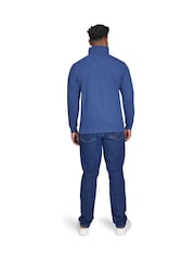 Raging Bull Blue Classic French Rib Quarter Zip Sweatshirt - Image 2 of 6