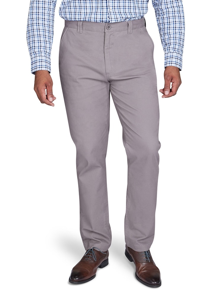 Raging Bull Grey Classic Chino Trousers - Image 1 of 3