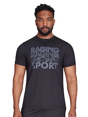 Raging Bull Sport Graphic Black T-Shirt - Image 1 of 5