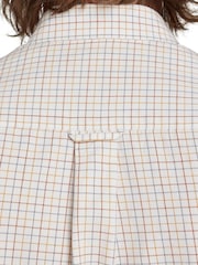 Raging Bull Long Sleeve Country Check Brushed 100% Cotton White Shirt - Image 5 of 7
