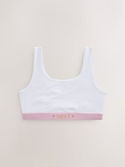 Pink/Grey Crop Tops 3 Pack (5-16yrs) - Image 4 of 7