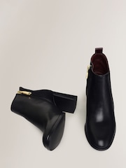 Radley Tulip Street Curve Black Booties - Image 3 of 3