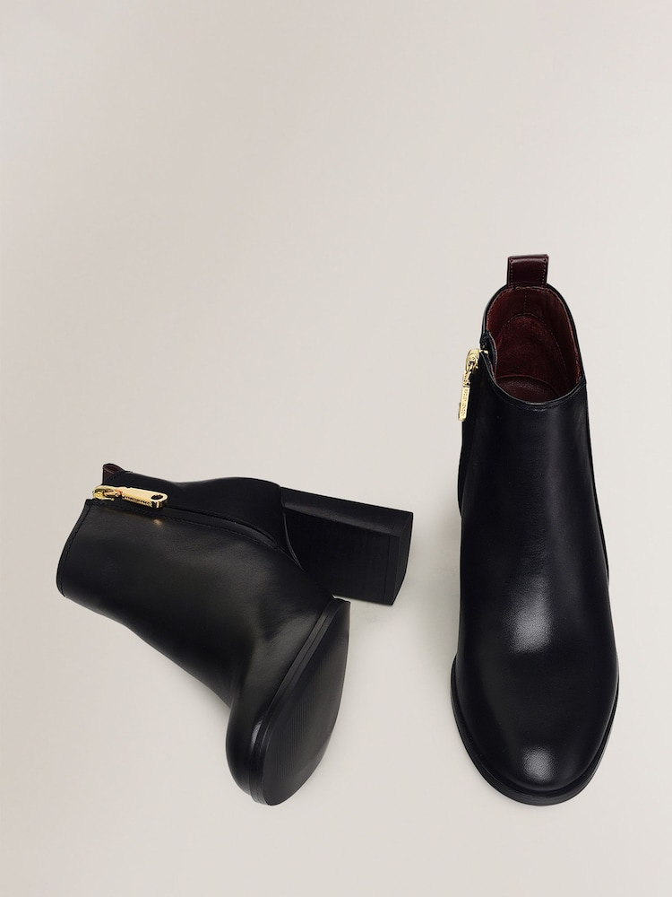 Radley Tulip Street Curve Black Booties - Image 3 of 3