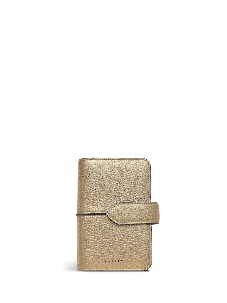 Radley London Medium Gold Hillgate Metallic Bifold Purse - Image 1 of 3