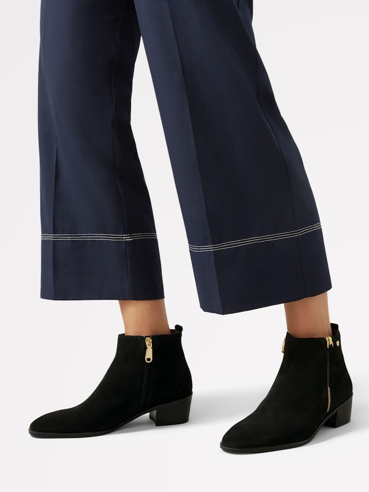 Radley Sloane Gardens 2.0 Casual Outside Zip Bootie Black Boots - Image 1 of 4