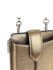 Dourado - Radley Large Hillgate Phone Brown Cross-Body Bag - Imagem 3 de 4