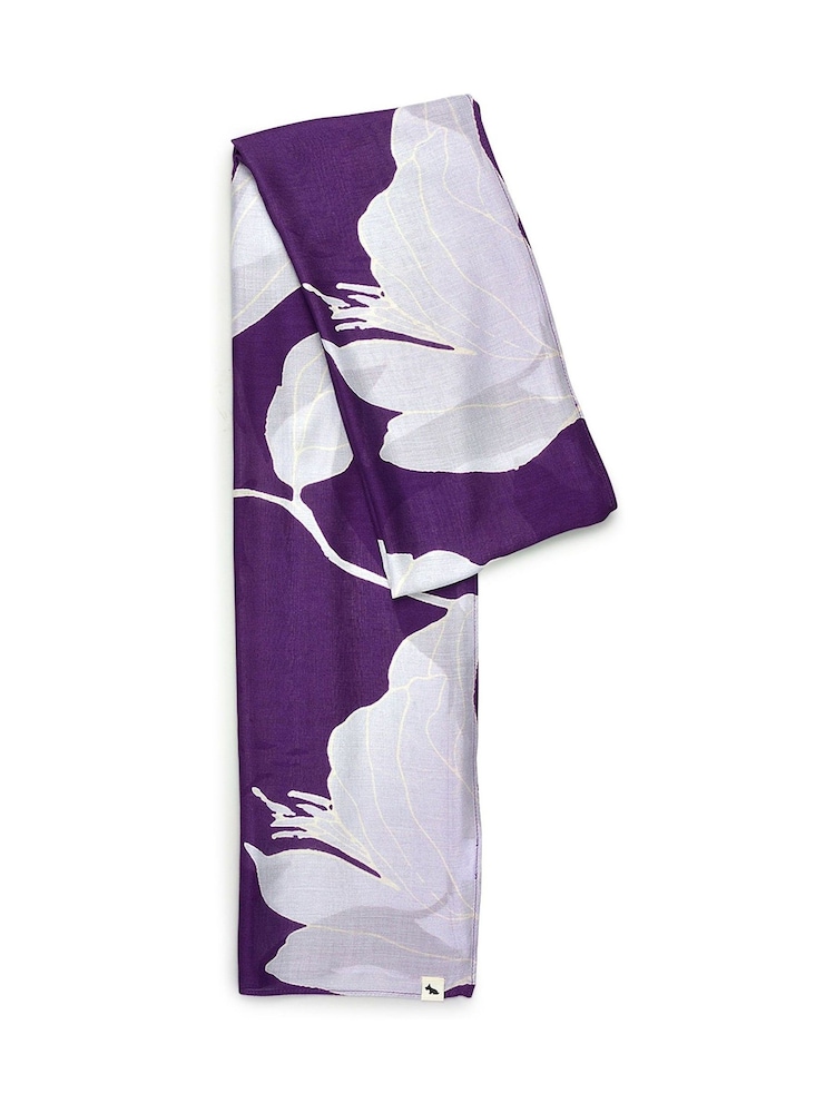 Radley London Purple Floral Scarf - Image 1 of 2