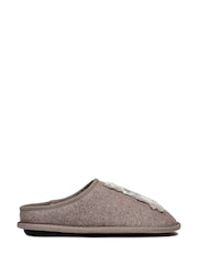 Radley Cream Friends Embroidered Slippers Mules - Image 1 of 4