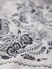Mint Velvet White Pippa Printed Neck Scarf - Image 3 of 3