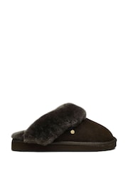 Radley London Maple Lane Shearling Mule Slippers - Image 1 of 3