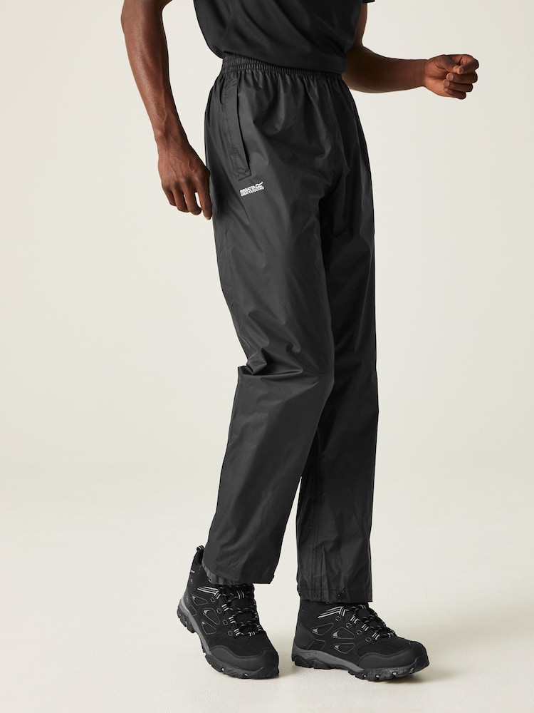 Negro - Regatta Mens Pack It Trousers - Imagen 1 de 9
