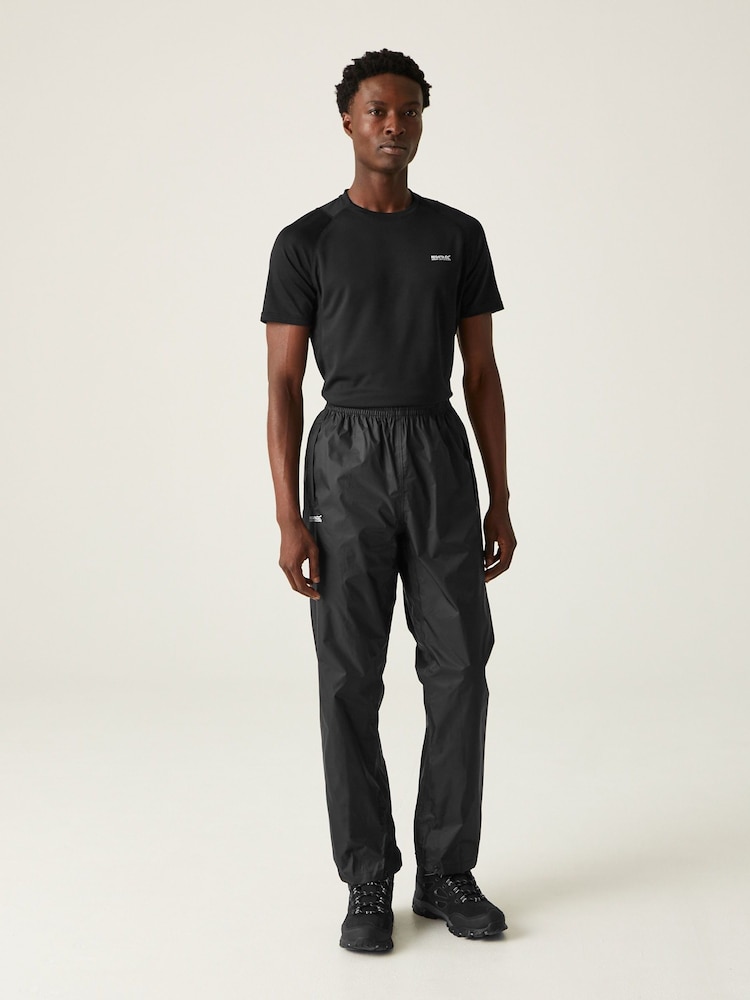 Regatta Black Mens Pack It Trousers - Image 3 of 9