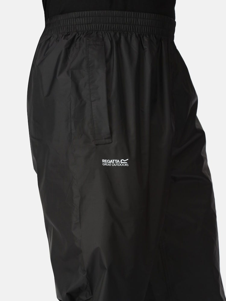 Regatta Black Mens Pack It Trousers - Image 4 of 9