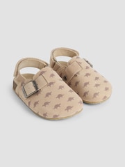 JoJo Maman Bébé Tan Slip-On Clogs - Image 1 of 5