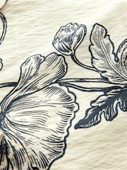 Cream Floral Soft Relaxed Blazer - Image 8 of 8