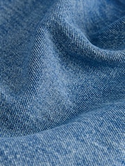 Mittelblau - Gerade Passform - Denim-Jeans mit Vintage-Waschung - Bild 12 von 12