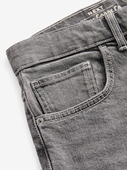 siva - Raven kroj - Vintage Wash denim kavbojke - Slika 10 iz 12