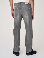 siva - Raven kroj - Vintage Wash denim kavbojke - Slika 3 iz 12