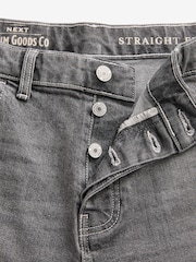 siva - Raven kroj - Vintage Wash denim kavbojke - Slika 9 iz 12