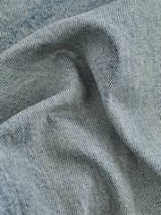 Blue Light Tint Slim Fit Vintage Wash Denim Jeans - Image 13 of 13