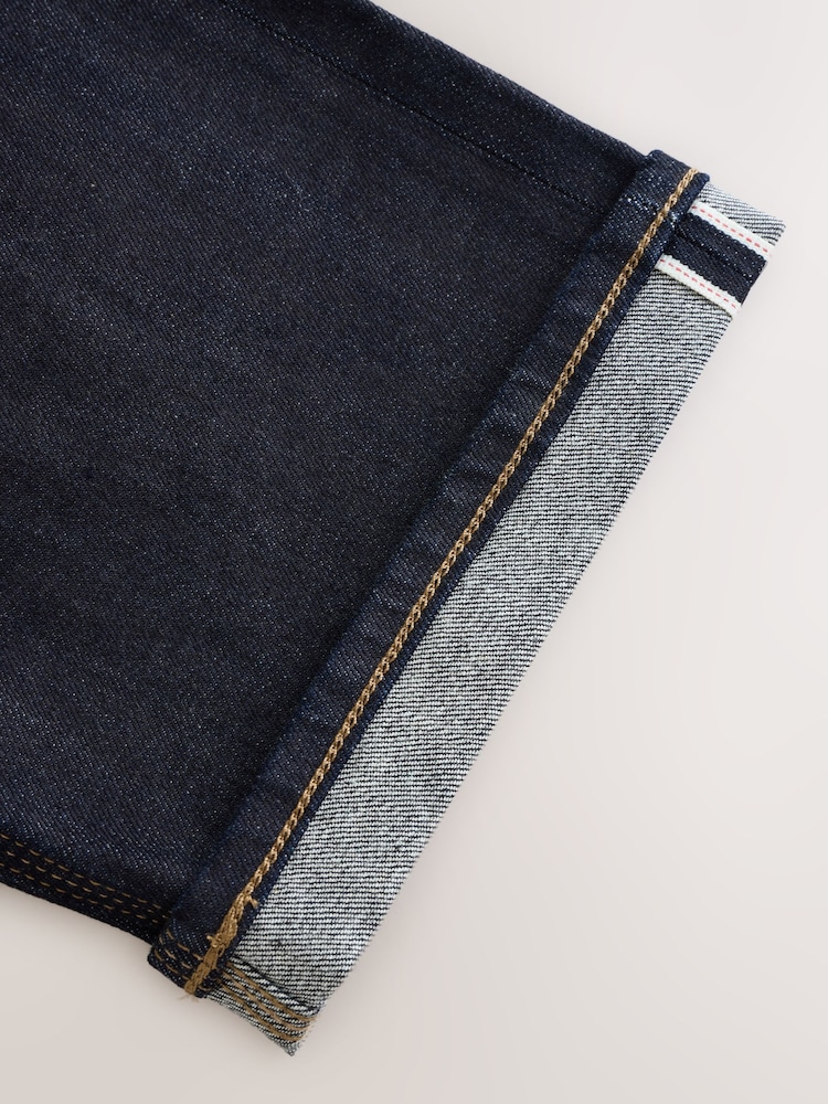 Lavado azul añil - Corte recto - Vaqueros en denim con orillo japonés Signature - Imagen 10 de 10