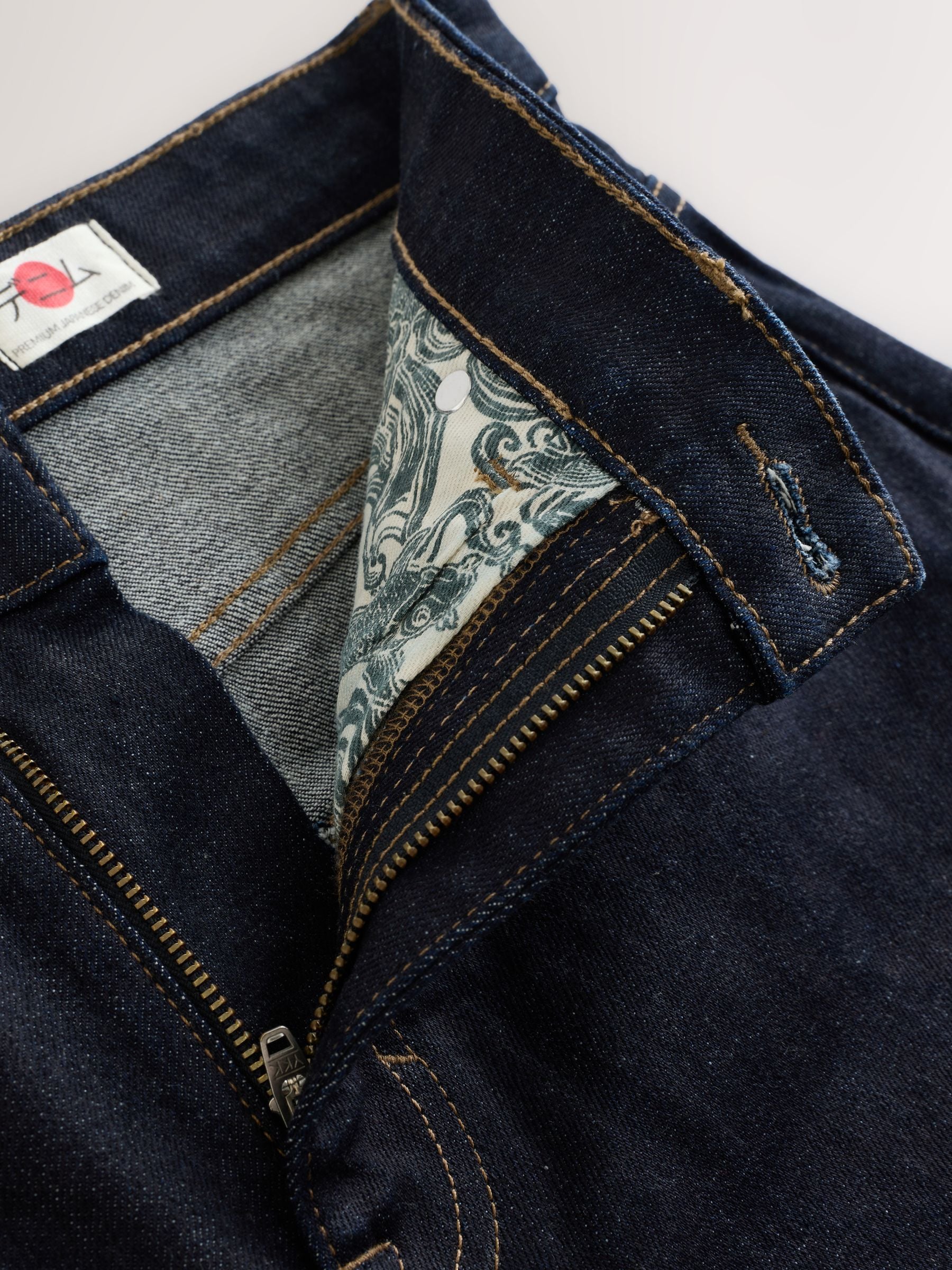 【新品】#03 SELVEDGE STRAIGHT DENIM PANTS Buy Blue Indigo Rinse Straight Fit Signature Selvedge Denim Jeans