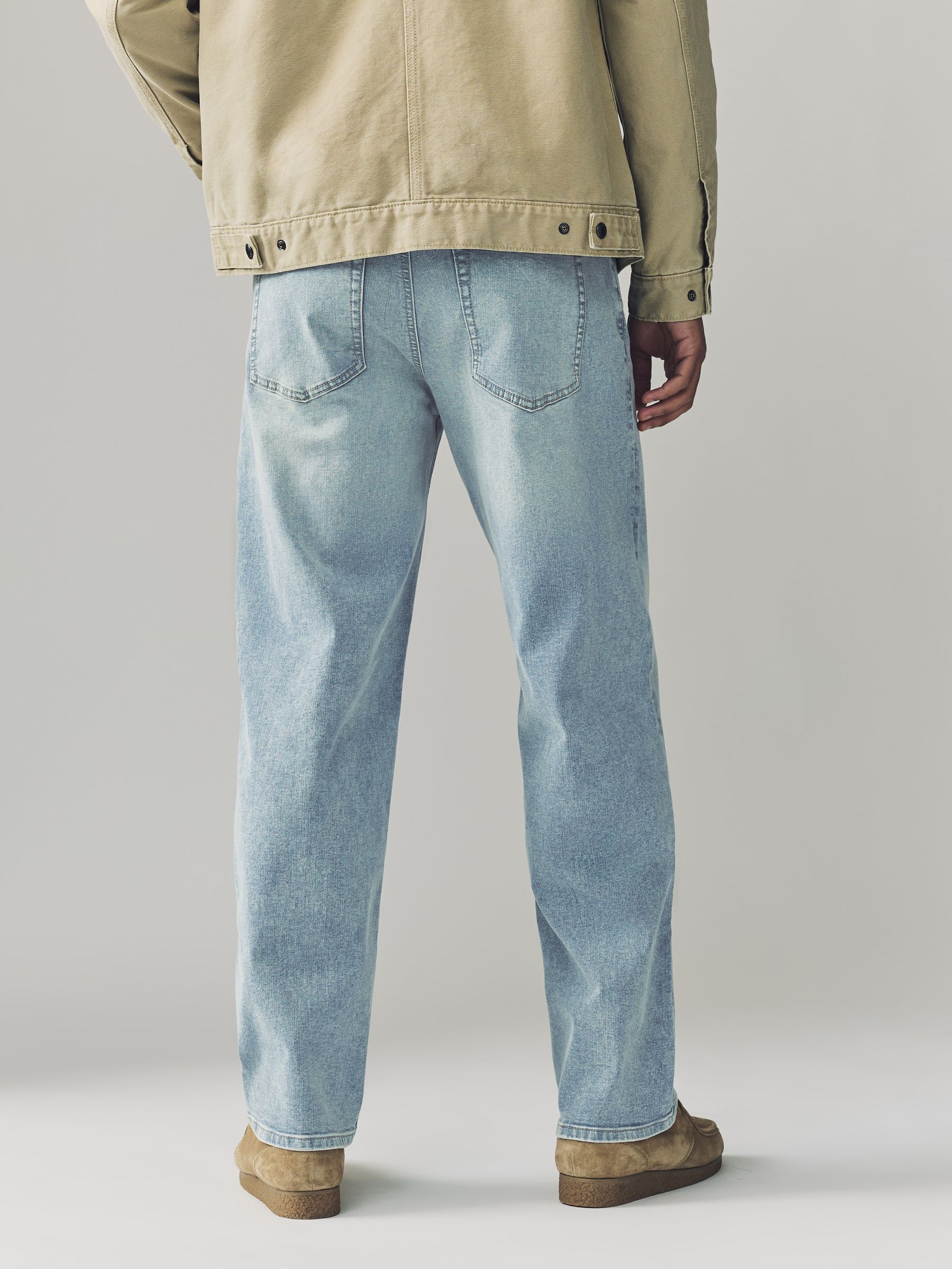 【関税&送料込】Rotate Jeans Blue Womens 360 High Waisted Fitjeans - Arctic Light Blue | Parallel