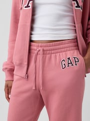 Rozā rožaina - Taisni sporta bikses ar Gap logotipu - Attēls 4 no 5