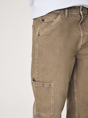 Stone Denim Cargo Jeans - Image 5 of 11