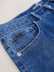 Blue Indigo Rinse Slim Fit Lightweight Stretch Denim Jeans - Image 4 of 5