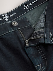 Blue Indigo Rinse Slim Fit Lightweight Stretch Denim Jeans - Image 9 of 11