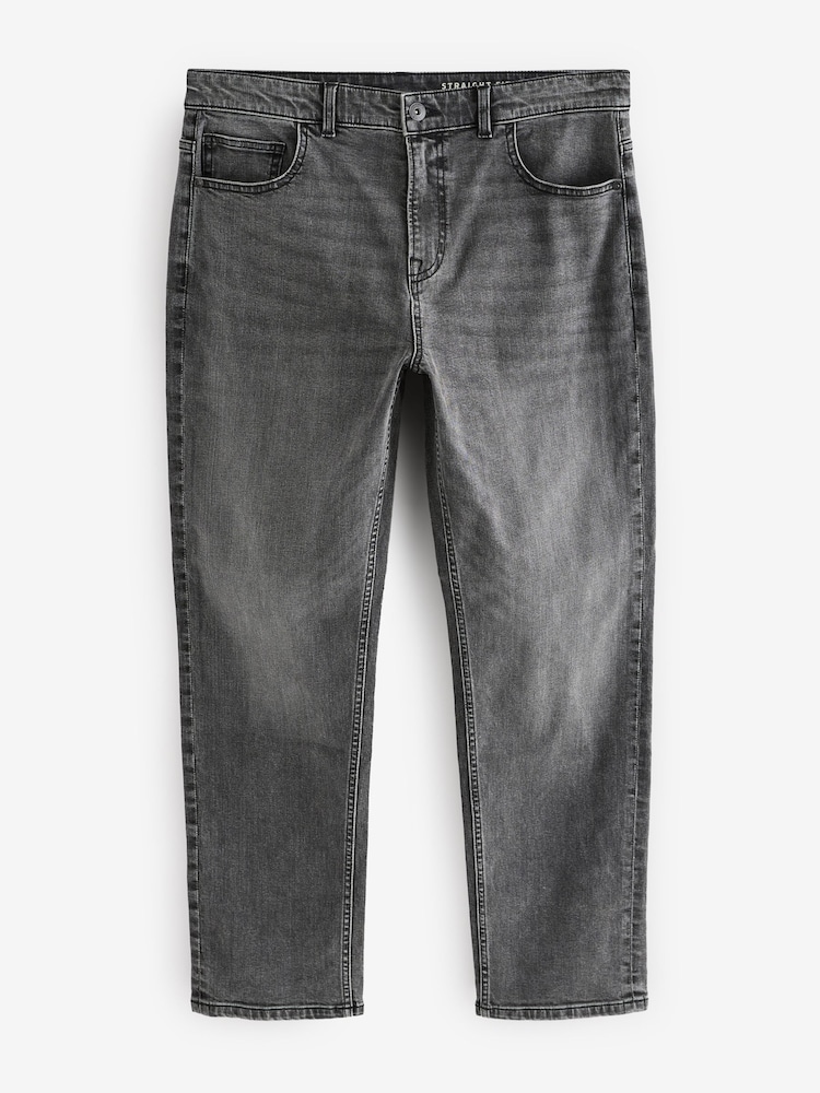 Grijs Vintage - Enkele - Rechte, klassieke jeans met stretch - Image 7 of 11